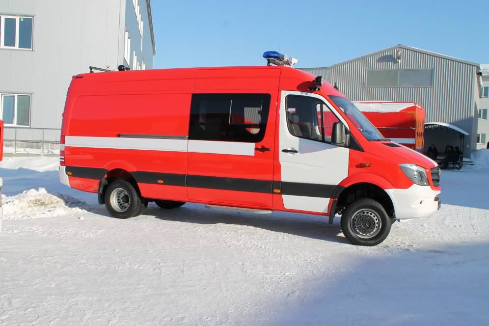 АШ НА ШАССИ MERCEDES-BENZ SPRINTER