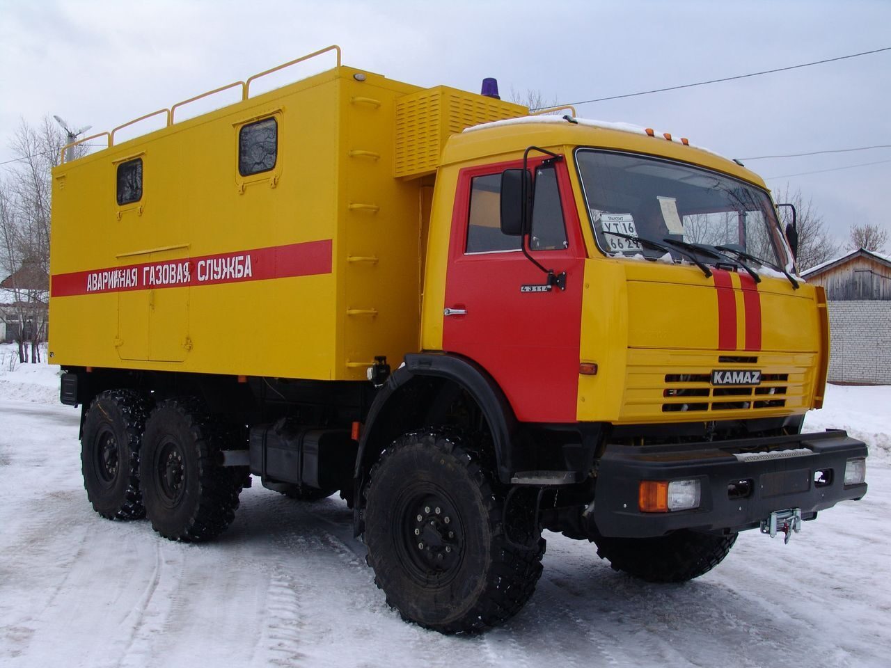 Аварийно-ремонтная мастерская АРМ на шасси КАМАЗ-43114