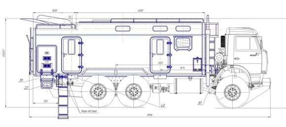 К4310М-210 - Кузов фургон1